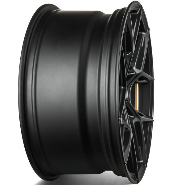 Seventy9 SCF-B 19" 8,5J ET30 5x120 Black Glossy Gold Inner Lip - obrazek 7
