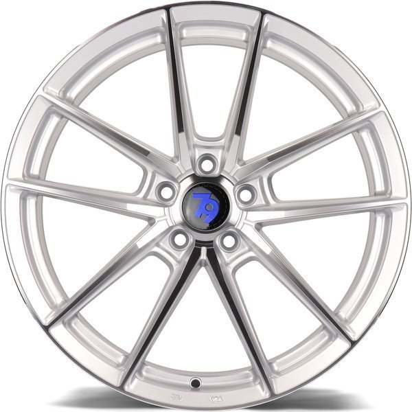 Seventy9 SCF-B 19" 8,5J ET35 5x112 Quartz Silver - obrazek 9