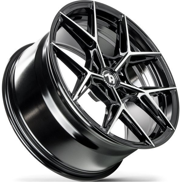 Seventy9 SCF-B 19" 9,5J ET35 5x120 Black Front Polished - obrazek 8