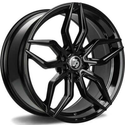 Seventy9 SCF-D 18" 8J ET45 5x108 Black Glossy