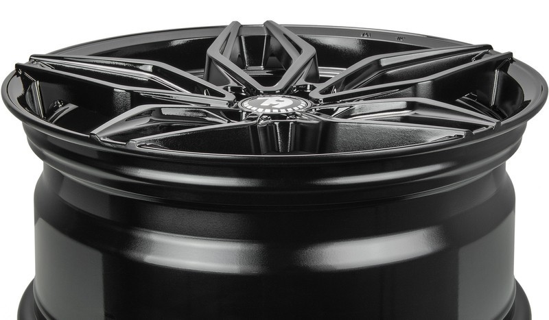 Seventy9 SCF-D 20" 9J ET30 + 10,5J ET40 5x120 Black Glossy - obrazek 9