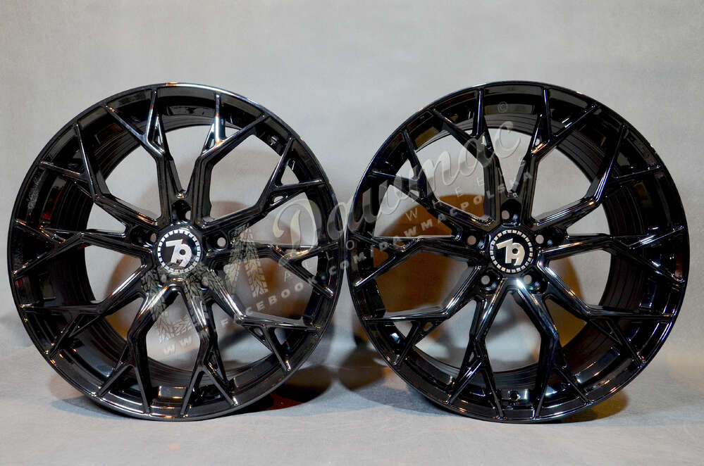 Seventy9 SCF-H 19" 8,5J ET30 + 9,5J ET35 5x120 Gloss Black