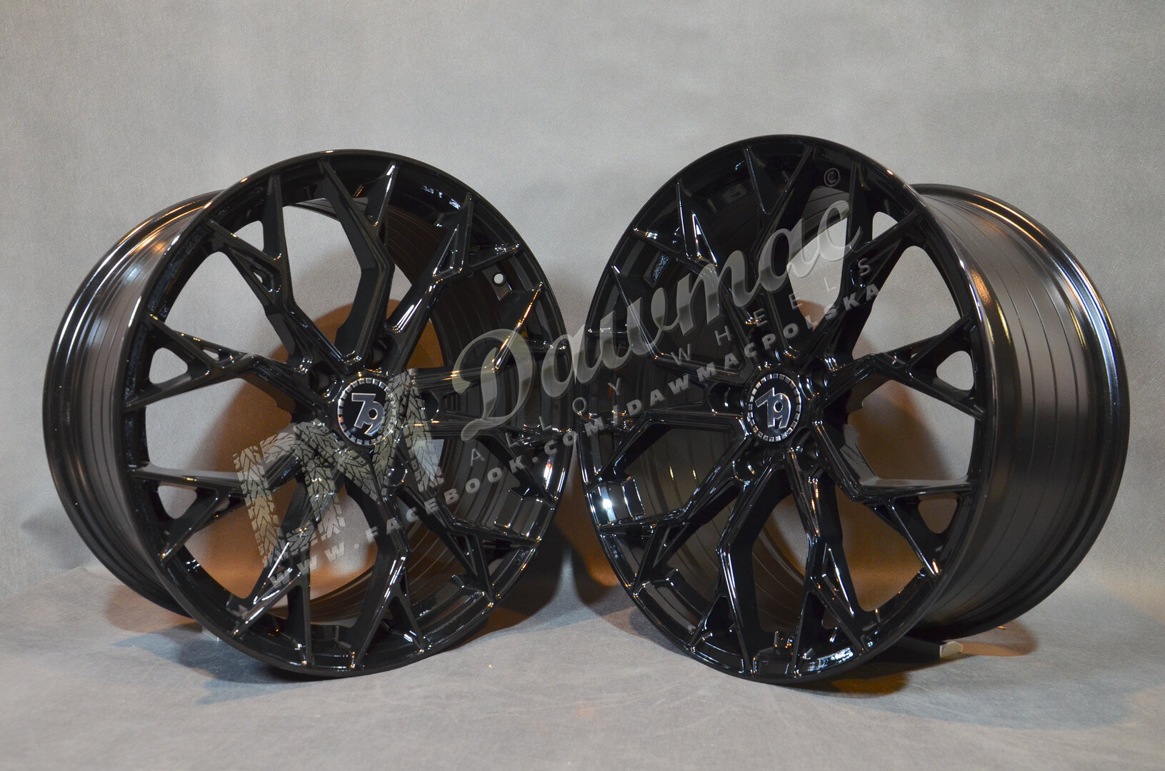 Seventy9 SCF-H 19" 8,5J ET30 + 9,5J ET35 5x120 Gloss Black - obrazek 3