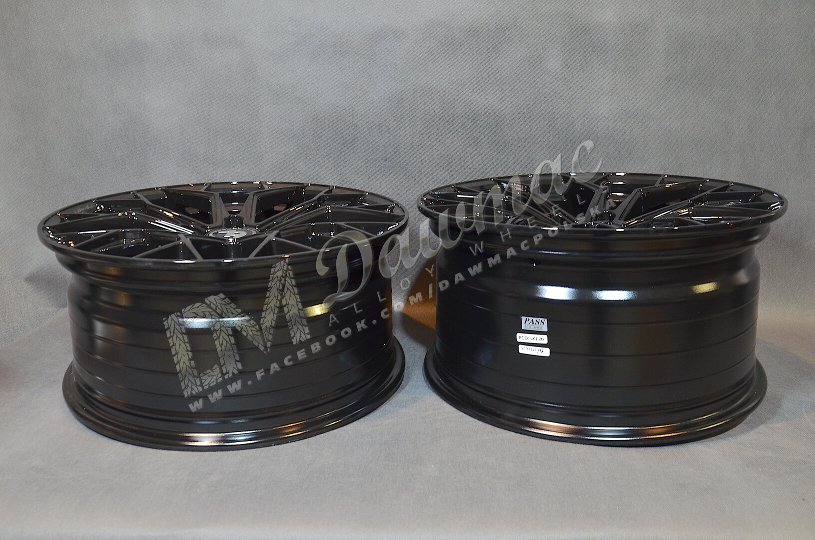 Seventy9 SCF-H 19" 8,5J ET30 + 9,5J ET35 5x120 Gloss Black - obrazek 6