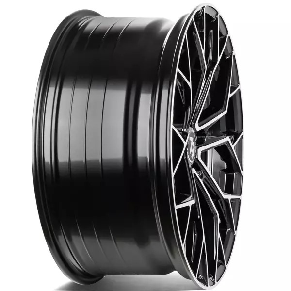 Seventy9 SCF-H 19" 8,5J ET30 + 9,5J ET 35 5x120 Black Front Polished - obrazek 4