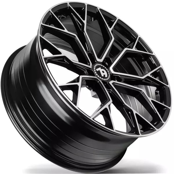 Seventy9 SCF-H 19" 8,5J ET30 + 9,5J ET 35 5x120 Black Front Polished - obrazek 5