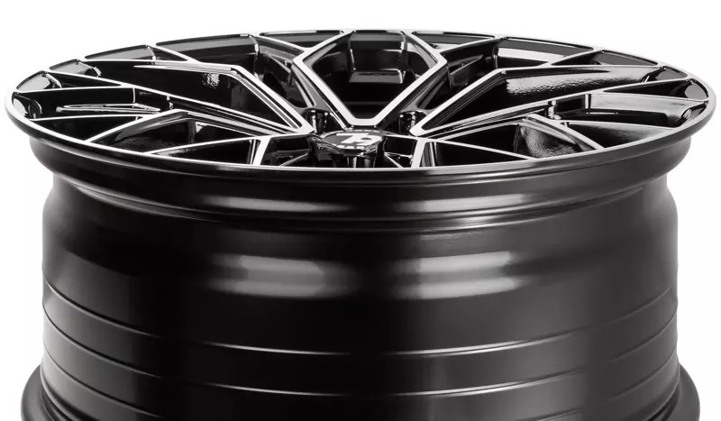 Seventy9 SCF-H 19" 8,5J ET30 + 9,5J ET 35 5x120 Black Front Polished - obrazek 6