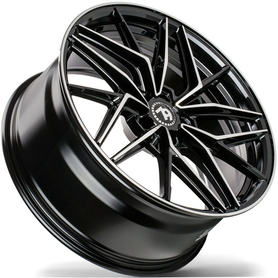 Seventy9 SCF-I 20" 9J ET30 5x112 Black Front Polished - obrazek 4