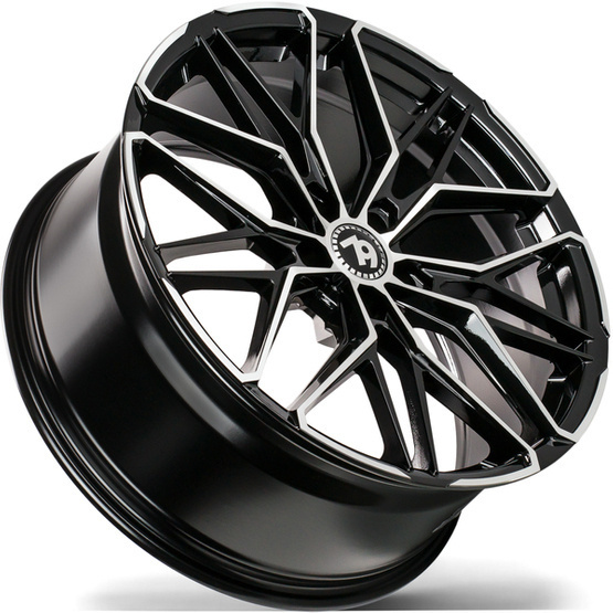 Seventy9 SCF-J 19" 8,5J ET30 5x112 Black Front Polished - obrazek 3