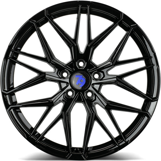 Seventy9 SCF-J 19" 8,5J ET30 5x112 Black Glossy - obrazek 3