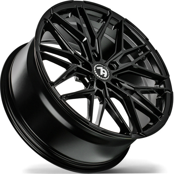 Seventy9 SCF-J 19" 8,5J ET30 5x112 Black Glossy - obrazek 6
