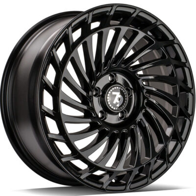 Seventy9 SCF-K 19" 8J ET45 5x108 Black Glossy