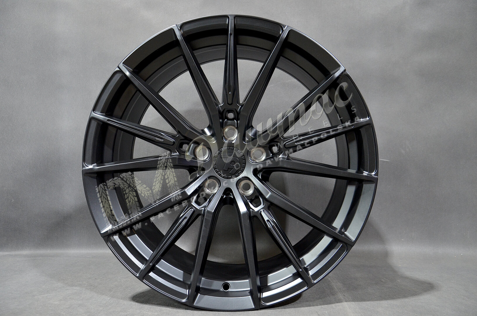 Seventy9 SCF-S 19" 8,5J ET30 5x112 Half Black Matt - obrazek 2