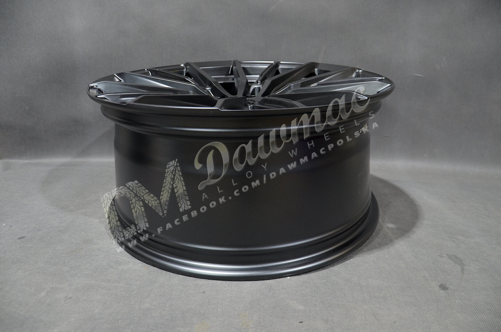 Seventy9 SCF-S 19" 8,5J ET30 5x112 Half Black Matt - obrazek 5