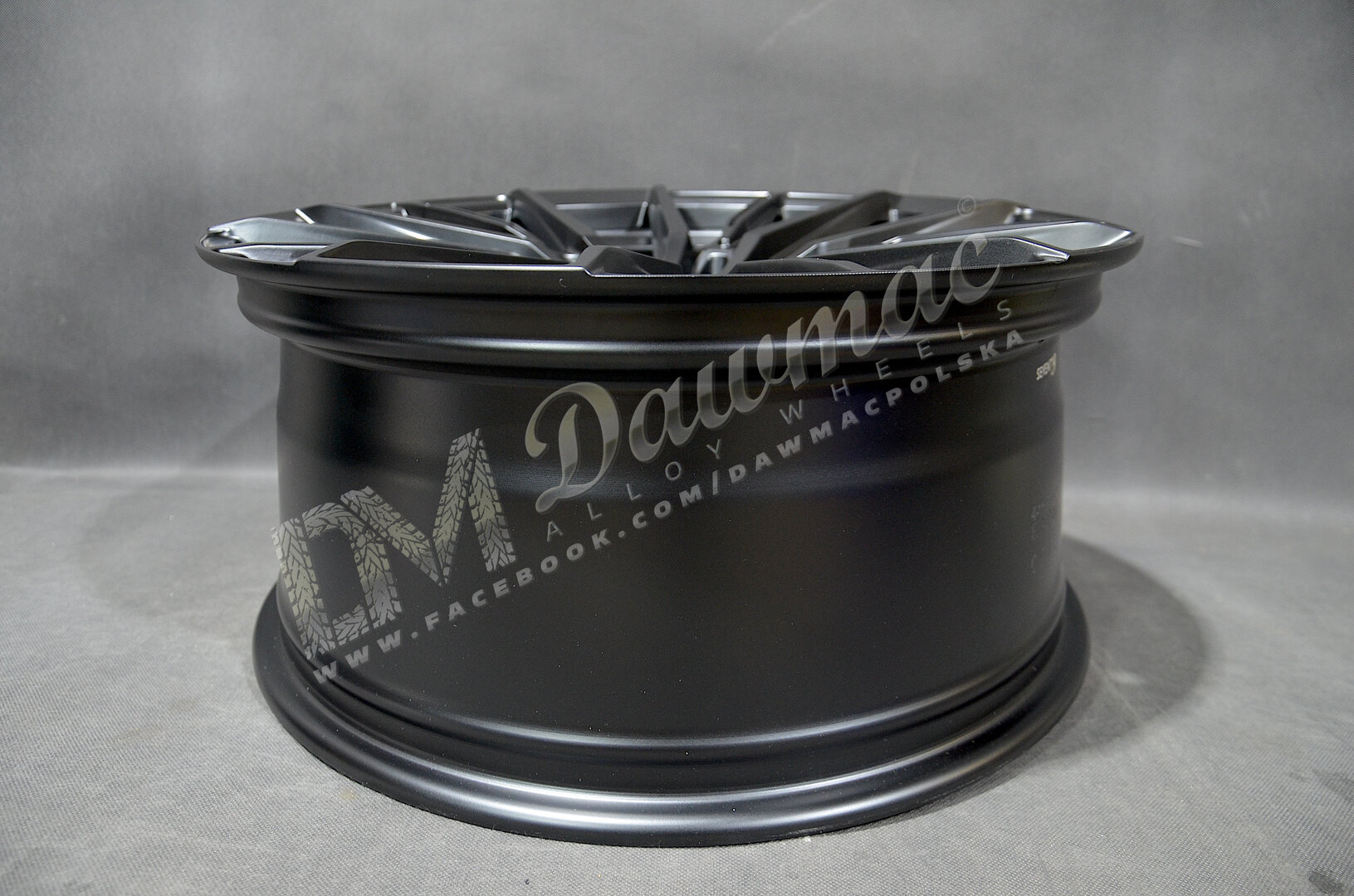 Seventy9 SCF-S 19" 8,5J ET30 5x112 Half Black Matt - obrazek 6