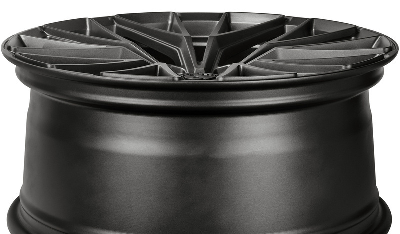 Seventy9 SCF-U 17" 7,5J ET40 5x100 Half Black Matt - obrazek 4