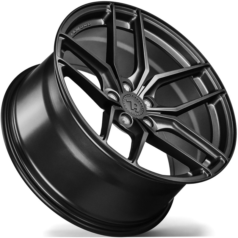 Seventy9 SCF-Y 18" 8J ET40 5x108 Half Black Matt - obrazek 5