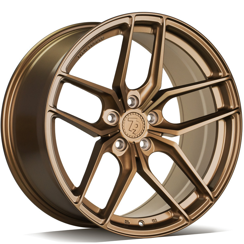 Seventy9 SCF-Y 19" 8,5J ET30 + 9,5J ET35 5x112 Sand Bronze - obrazek 2