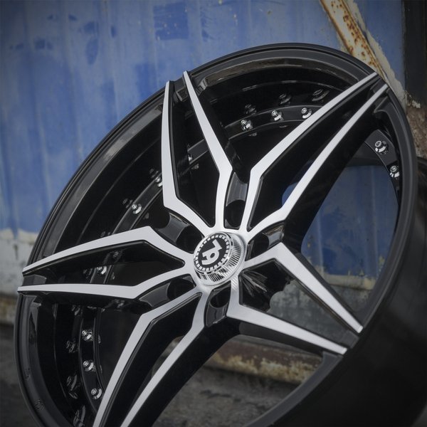 Seventy9 SV-AR 19" 8,5J ET30 5x120 Black Front Polished - obrazek 12