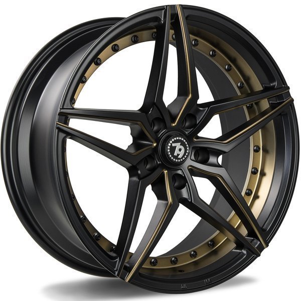 Seventy9 SV-AR 19" 8,5J ET30 5x120 Deep Matt Black