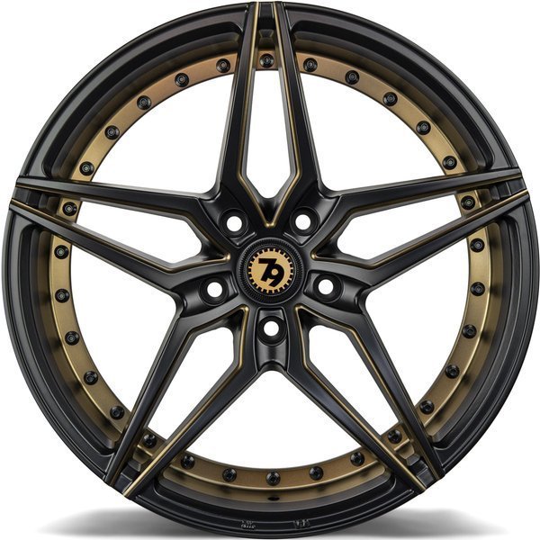 Seventy9 SV-AR 19" 8,5J ET30 5x120 Deep Matt Black - obrazek 10