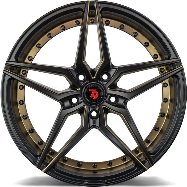 Seventy9 SV-AR 19" 8,5J ET30 5x120 Deep Matt Black - obrazek 9