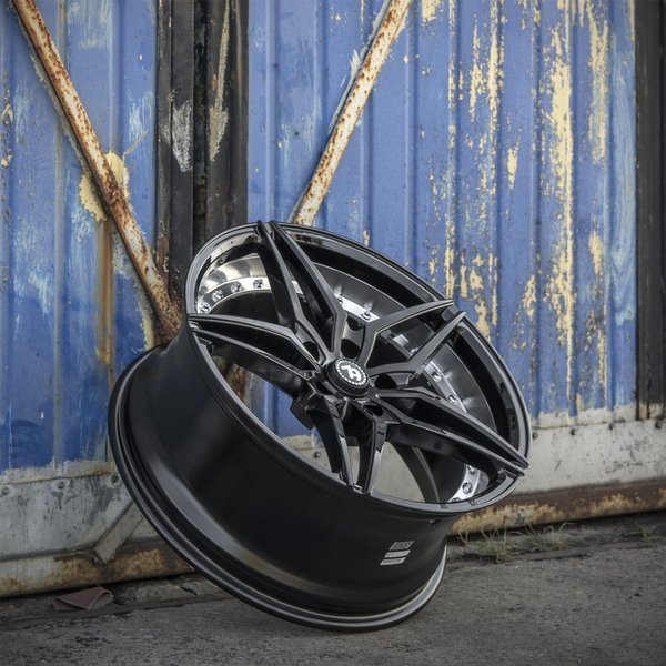Seventy9 SV-AR 19" 8,5J ET30 + 9,5J ET35 5x120 Black Glossy Inner Polished - obrazek 8