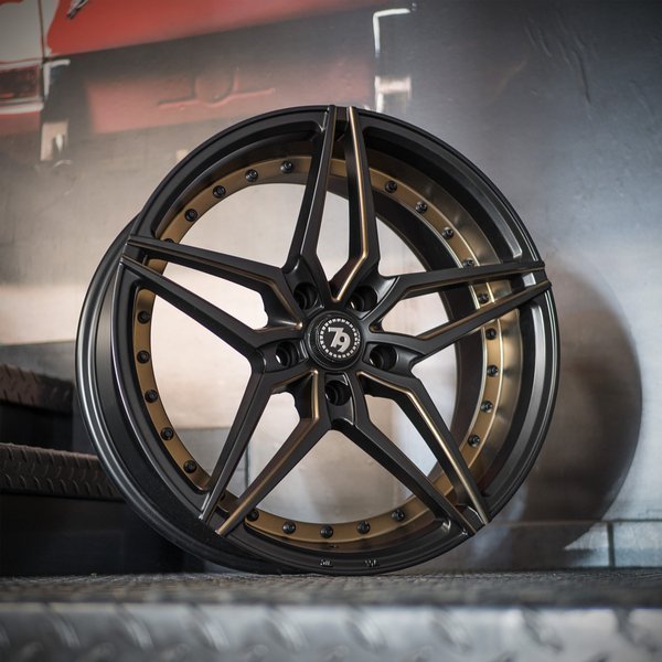 Seventy9 SV-AR 19" 8,5J ET30 + 9,5J ET35 5x120 Deep Matt Black - obrazek 11