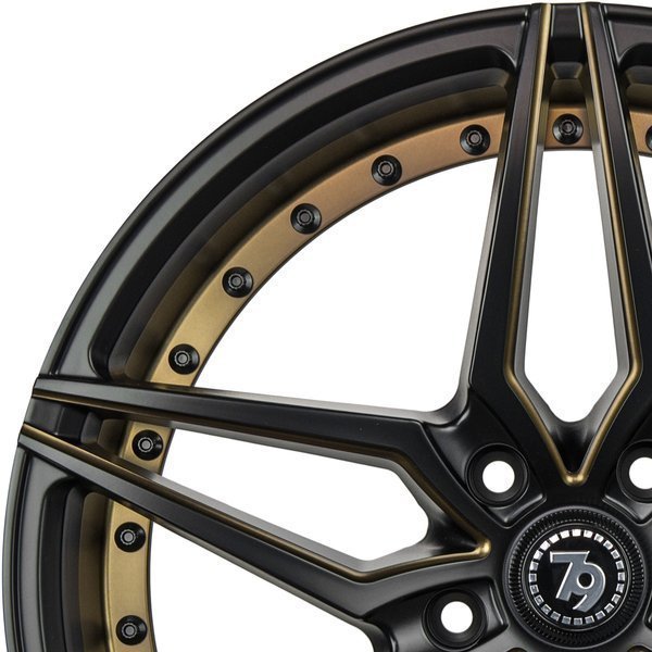 Seventy9 SV-AR 19" 9,5J ET35 5x120 Deep Matt Black - obrazek 7