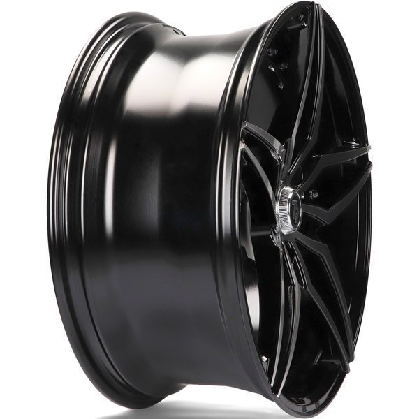 Seventy9 SV-AR 19" 9,5J ET38 5x112 Black Front Polished - obrazek 4