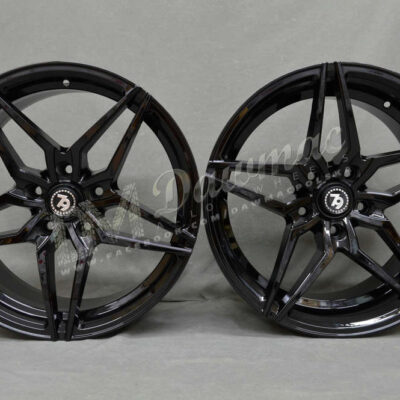 Seventy9 SV-A 18" 8J ET30 + 9J ET35 5x120 Black Glossy
