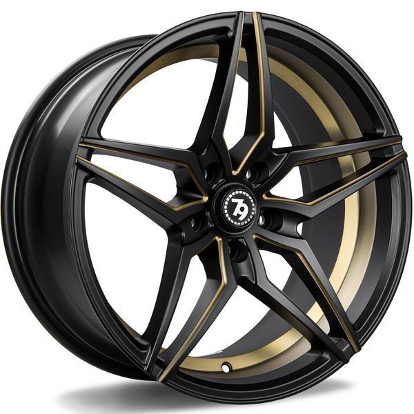 Seventy9 SV-A 18" 8J ET30 + 9J ET35 5x120 Deep Matt Black