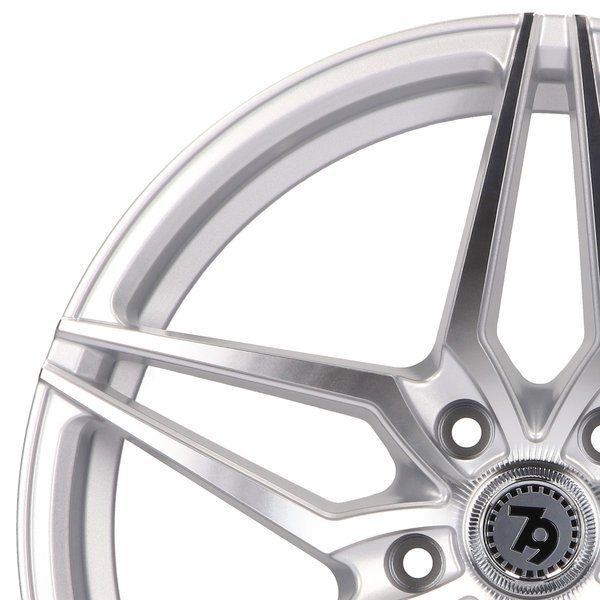 Seventy9 SV-A 18" 8J ET30 + 9J ET35 5x120 Quartz Silver - obrazek 9