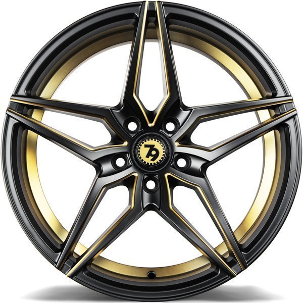 Seventy9 SV-A 18" 8J ET35 + 9J ET40 5x112 Deep Matt Black - obrazek 5