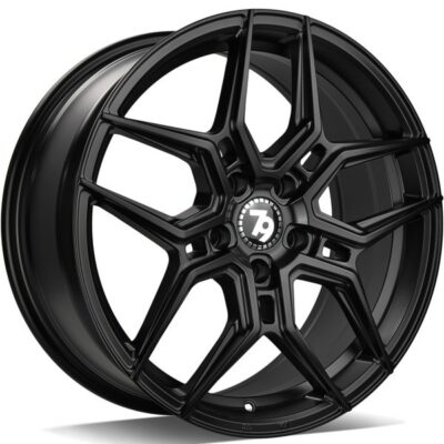 Seventy9 SV-B 18" 8J ET35 5x112 Deep Matt Black