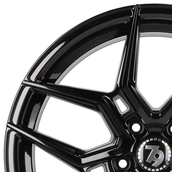 Seventy9 SV-B 19" 8,5J ET33 + 9,5J ET38 5x120 Black Glossy - obrazek 7