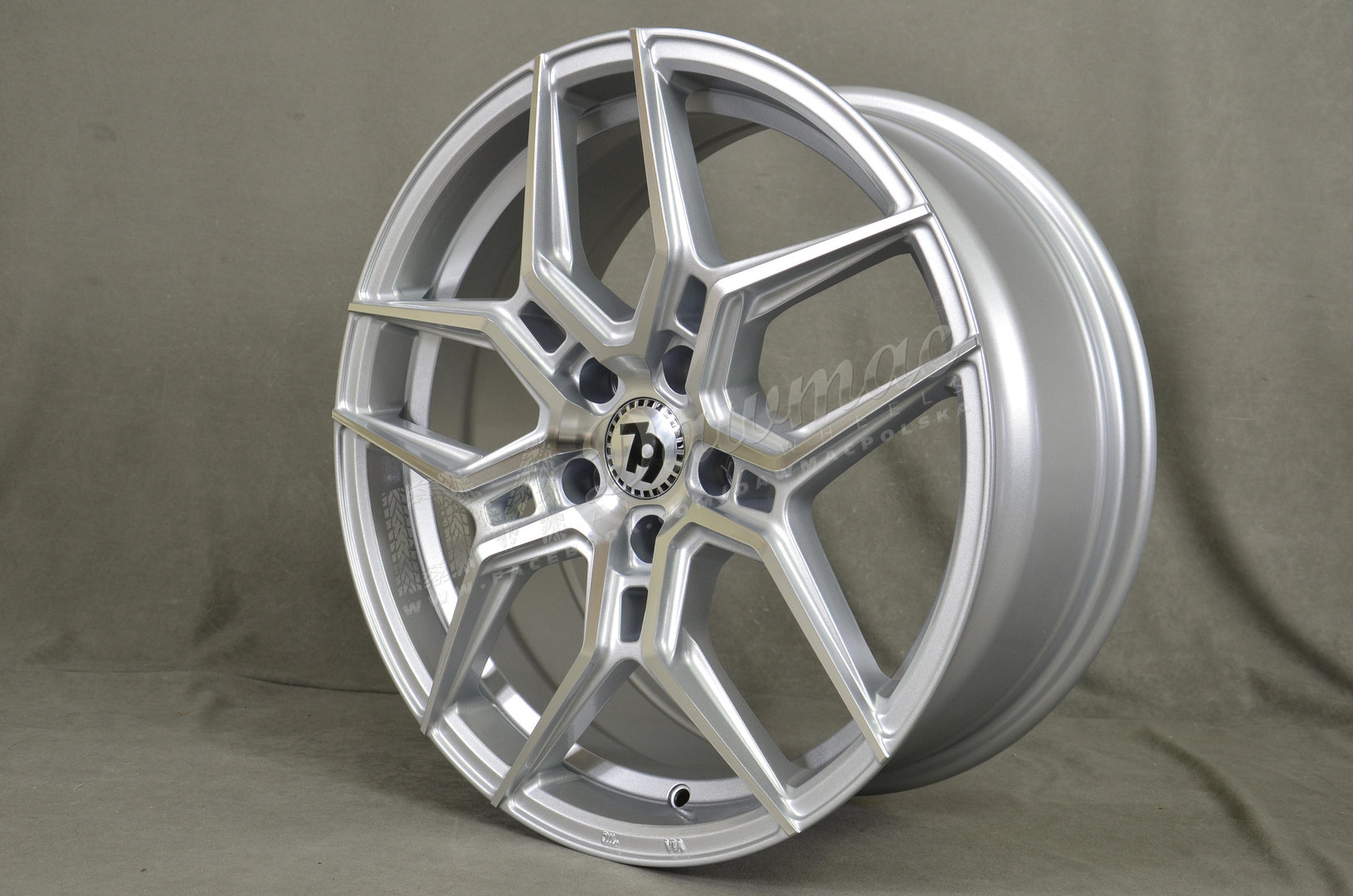 Seventy9 SV-B 19" 8,5J ET33 + 9,5J ET38 5x120 Quartz Silver - obrazek 4