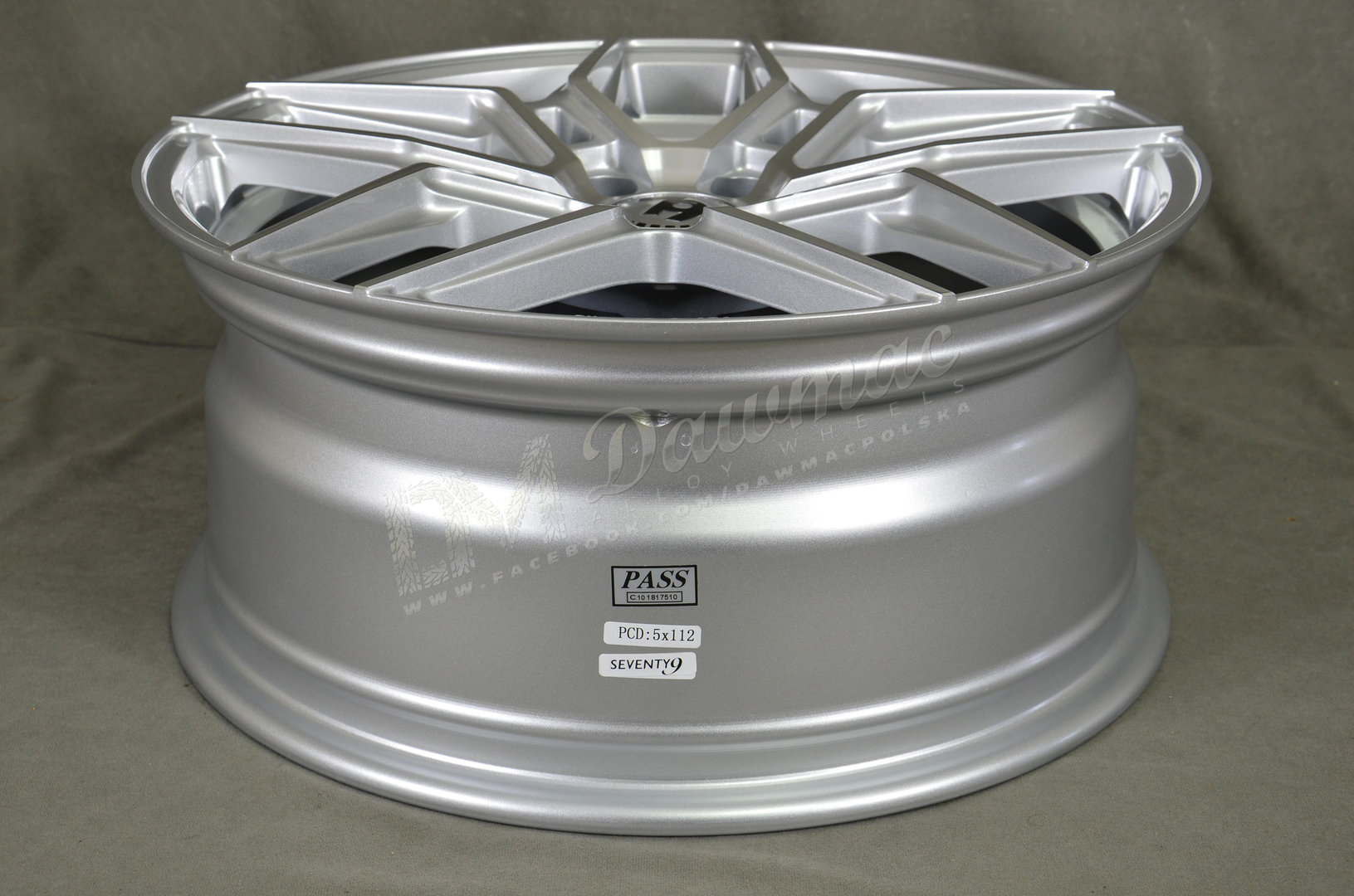 Seventy9 SV-B 19" 8,5J ET33 + 9,5J ET38 5x120 Quartz Silver - obrazek 6