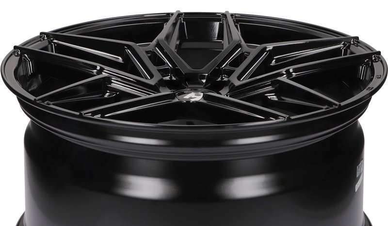 Seventy9 SV-B 19" 8,5J ET35 5x112 Black Glossy - obrazek 6