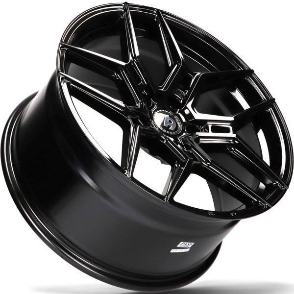 Seventy9 SV-B 19" 8,5J ET35 + 9,5J ET38 5x112 Black Glossy - obrazek 5