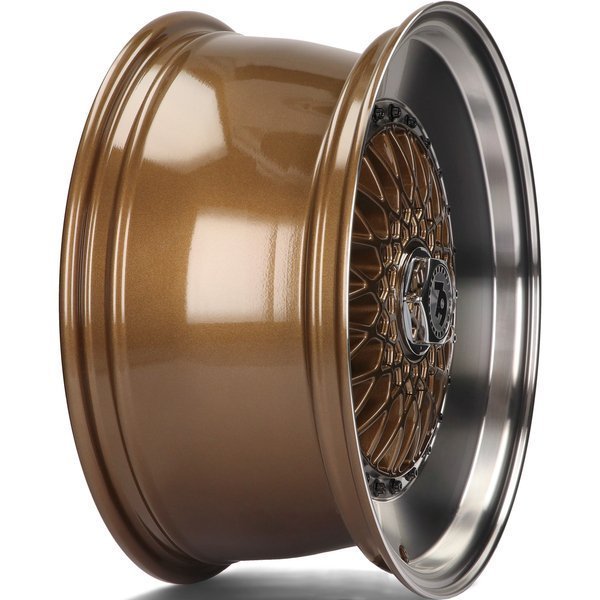 Seventy9 SV-F 15" 7J ET30 4x100/4x114.3 Bronze Lip Polished - obrazek 3