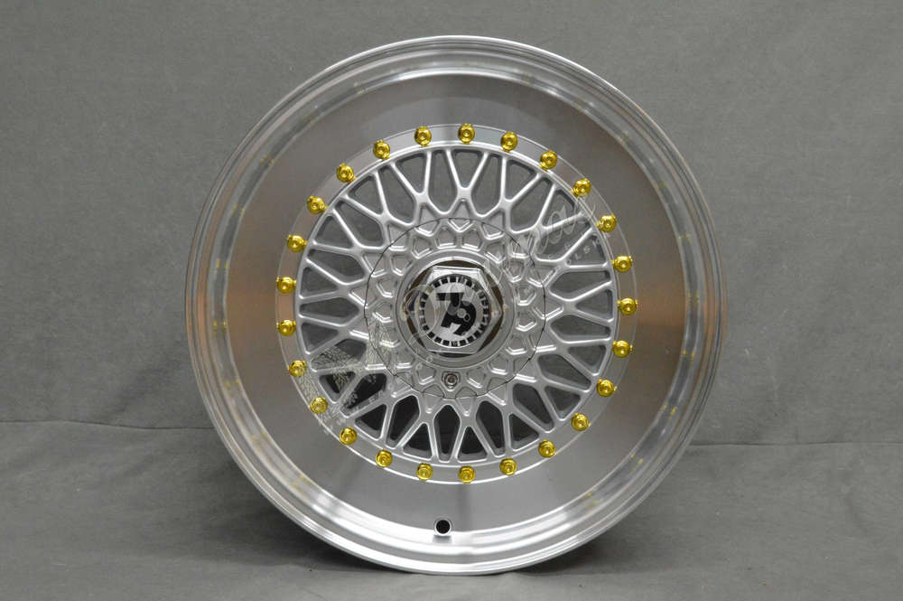 Seventy9 SV-F 17" 8J ET30 5x112/5x114.3 Silver Front Polished