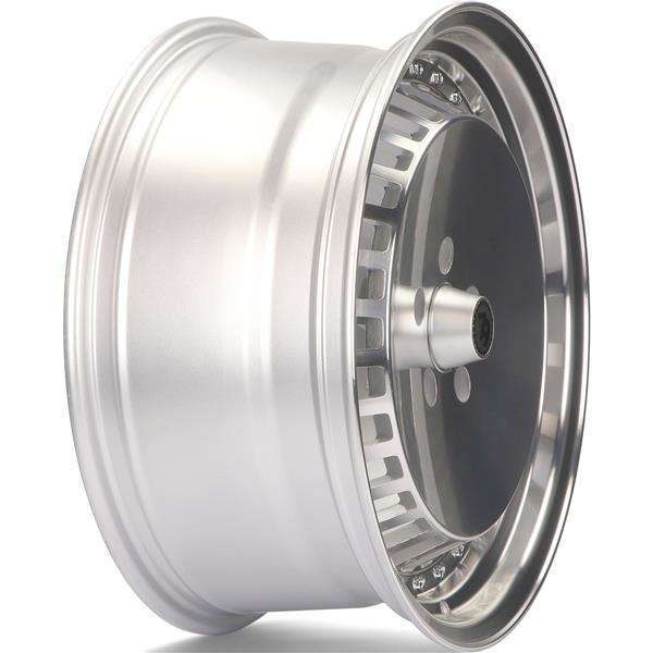 Seventy9 SV-G 18" 8J ET35 5x120 Silver Front Polished Lip Polished - obrazek 4