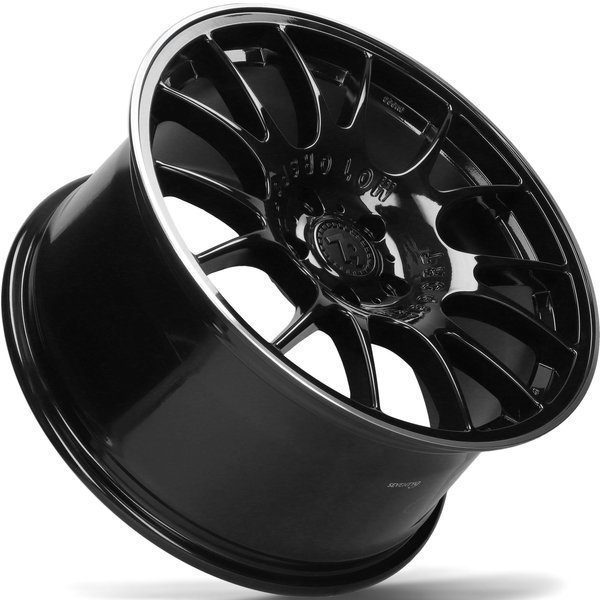 Seventy9 SV-H 18" 8J ET30 + 9J ET35 5x120 Black Glossy Lip Polished - obrazek 6