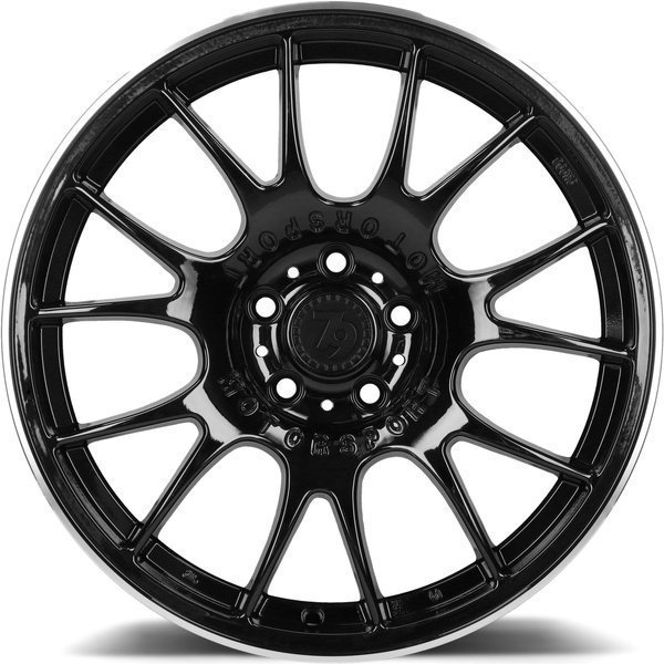Seventy9 SV-H 18" 9J ET40 5x112 Black Glossy Lip Polished - obrazek 7
