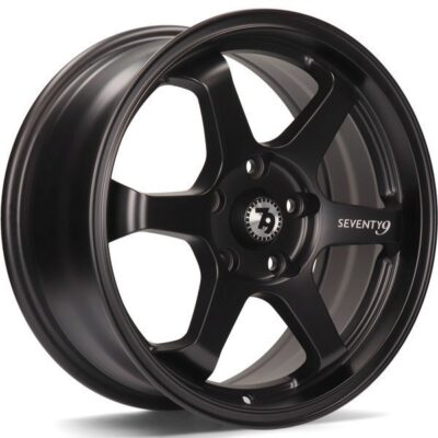 Seventy9 SV-J 17" 7.5J ET35 5x112 Deep Matt Black