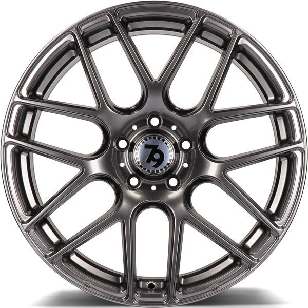 Seventy9 SV-L 19" 9.5J ET38 5x120 Diamond Hiper Black - obrazek 3