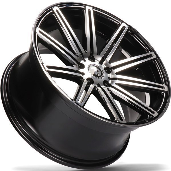 Seventy9 SV-M 19" 8.5J ET35 5x112 Black Front Polished - obrazek 6