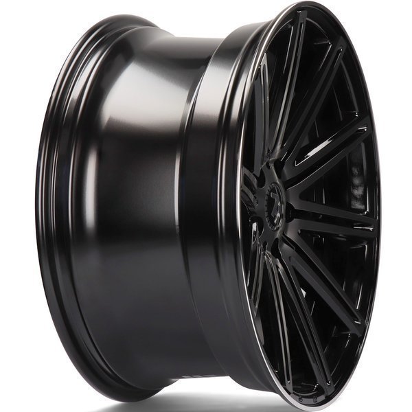 Seventy9 SV-M 19" 8.5J ET35 + 9.5J ET38 5x112 Black Front Polished - obrazek 5