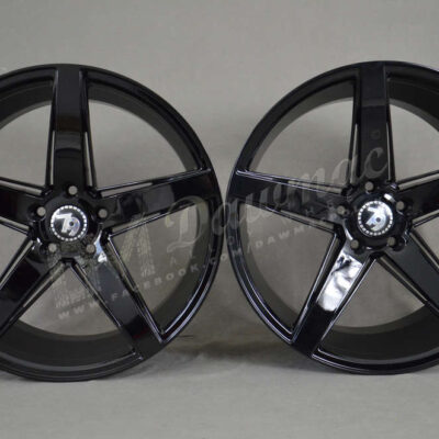 Seventy9 SV-N 18" 8J ET35 + 9J ET40 5x112 Black Glossy